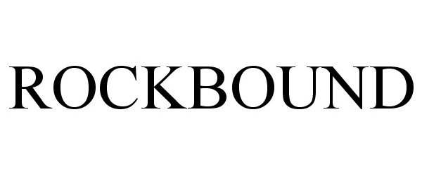 Trademark Logo ROCKBOUND