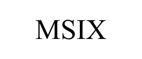 Trademark Logo MSIX