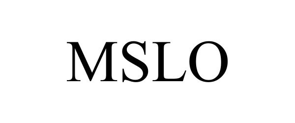  MSLO