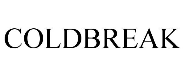 Trademark Logo COLDBREAK