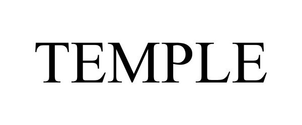 Trademark Logo TEMPLE