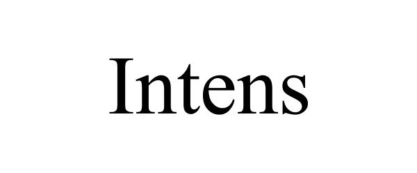 Trademark Logo INTENS