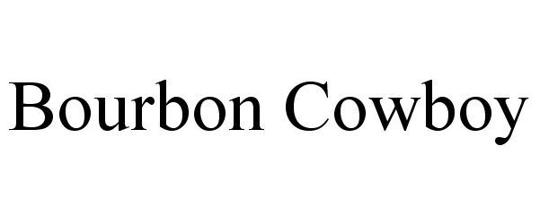 BOURBON COWBOY