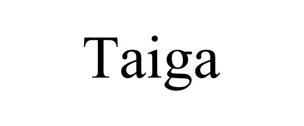 Trademark Logo TAIGA