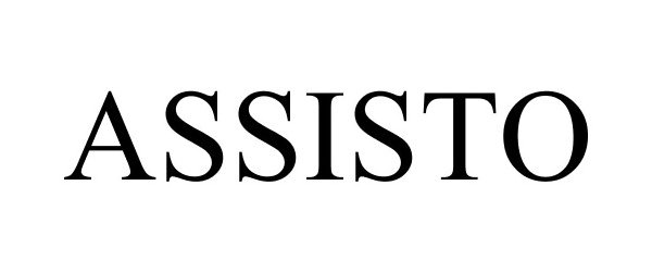 Trademark Logo ASSISTO