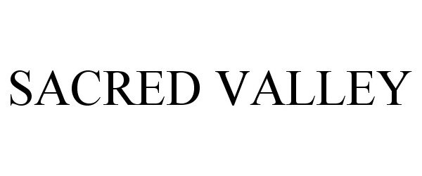 Trademark Logo SACRED VALLEY