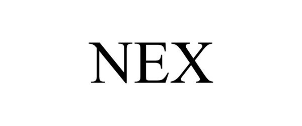 Trademark Logo NEX