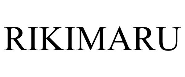Trademark Logo RIKIMARU