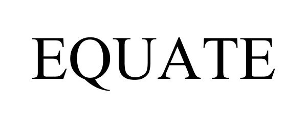 Trademark Logo EQUATE