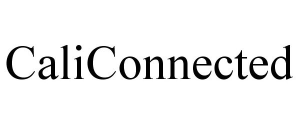 Trademark Logo CALICONNECTED