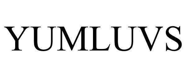 Trademark Logo YUMLUVS