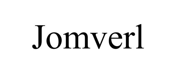 Trademark Logo JOMVERL
