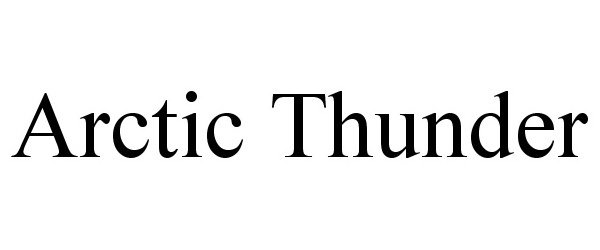 Trademark Logo ARCTIC THUNDER