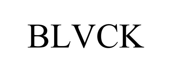 Trademark Logo BLVCK
