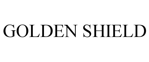 Trademark Logo GOLDEN SHIELD