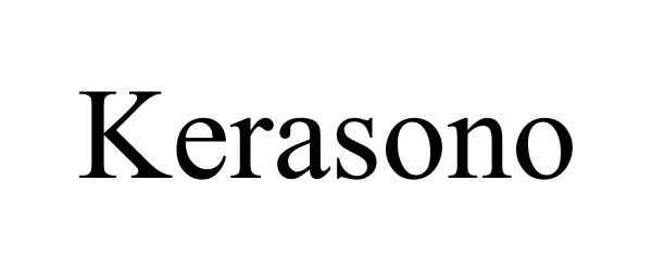 Trademark Logo KERASONO