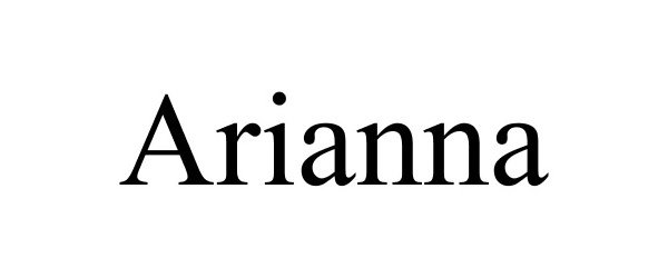 Trademark Logo ARIANNA