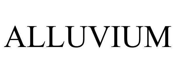 Trademark Logo ALLUVIUM