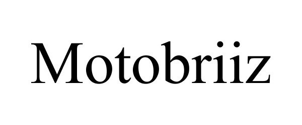 Trademark Logo MOTOBRIIZ