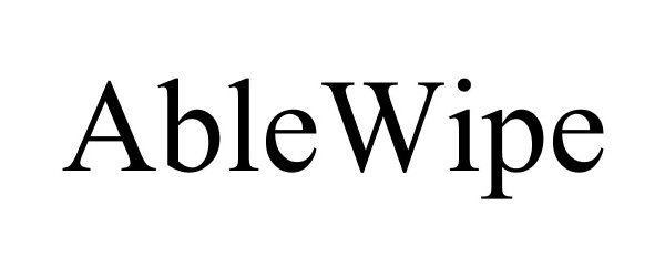 Trademark Logo ABLEWIPE