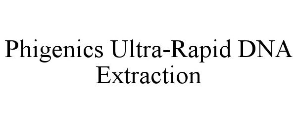  PHIGENICS ULTRA-RAPID DNA EXTRACTION
