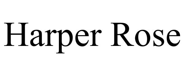 Trademark Logo HARPER ROSE