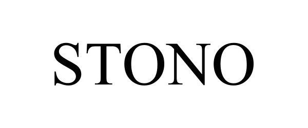 Trademark Logo STONO