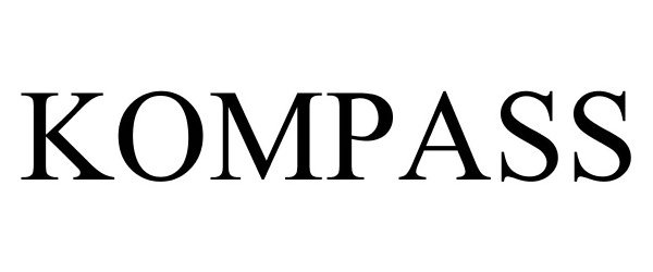 Trademark Logo KOMPASS