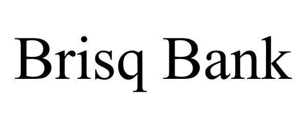 Trademark Logo BRISQ BANK