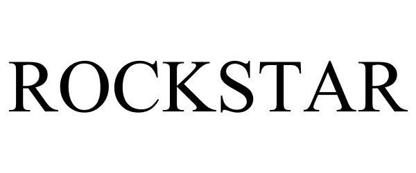 Trademark Logo ROCKSTAR