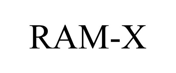 Trademark Logo RAM-X