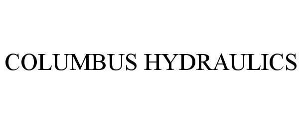 COLUMBUS HYDRAULICS