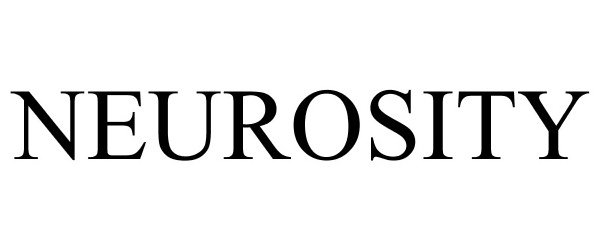 Trademark Logo NEUROSITY