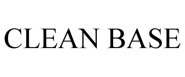 Trademark Logo CLEAN BASE