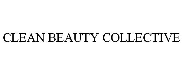 Trademark Logo CLEAN BEAUTY COLLECTIVE