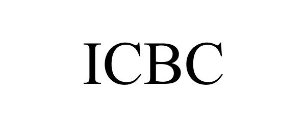 Trademark Logo ICBC