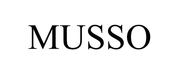 Trademark Logo MUSSO