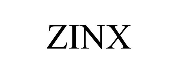 Trademark Logo ZINX