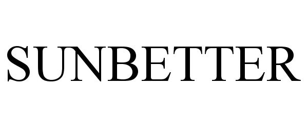 Trademark Logo SUNBETTER