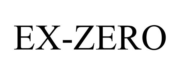 Trademark Logo EX-ZERO