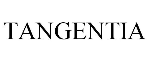 Trademark Logo TANGENTIA