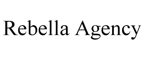  REBELLA AGENCY