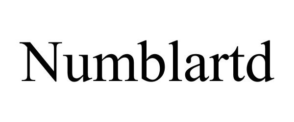 Trademark Logo NUMBLARTD
