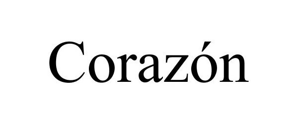 Trademark Logo CORAZÓN