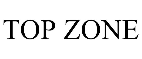 Trademark Logo TOP ZONE