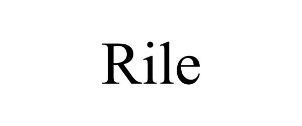 Trademark Logo RILE