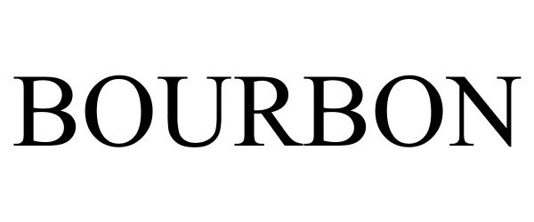 Trademark Logo BOURBON