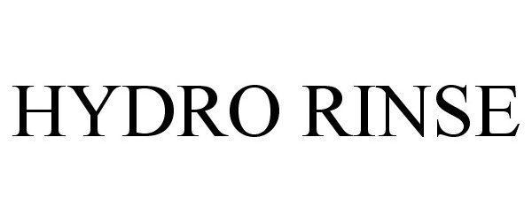 Trademark Logo HYDRO RINSE