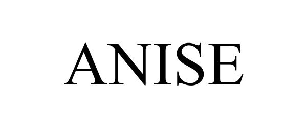 Trademark Logo ANISE