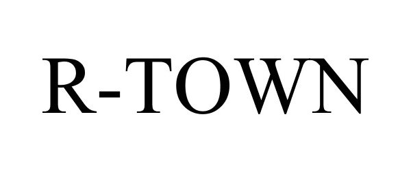 Trademark Logo R-TOWN